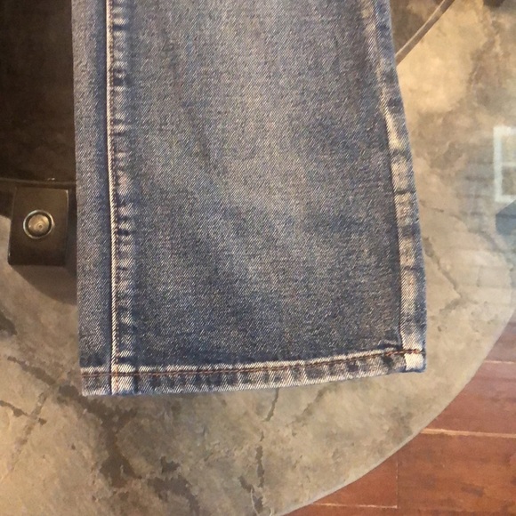 Kids SHEIN Distressed Dark Denim Jeans button & zipper size 12Y Comfortable - Picture 4 of 6